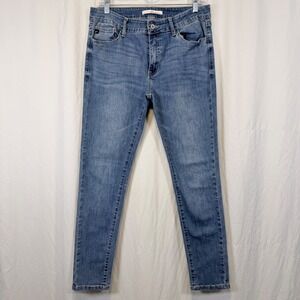 KanCan Skinny Jeans KC11214CHM Blue Faded‎ Whiskered Size W11 29